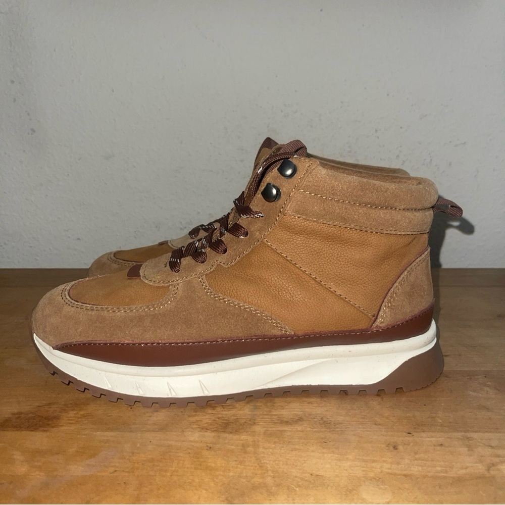Madewell Nubuck Brown Suede Mid Sneaker Women’s Boots Size 6.5 Mens 5.5 - Picture 11 of 11